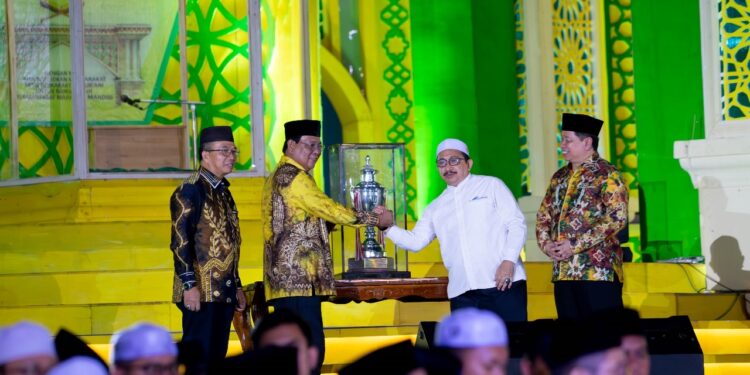 Gubernur Tutup MTQ Nasional Provinsi Di Tapin