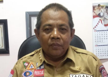 Plt Kepala Dinas Sosial Provinsi Kalsel Muhammadun melalui Kabid Penanganan Bencana H Achmadi SSos.
