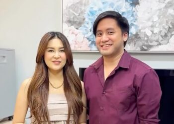 Kebersamaan Kevin Aprilio dengan istrinya.