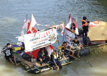 SALAH satu peserta Basaruan I Tahun 2023.