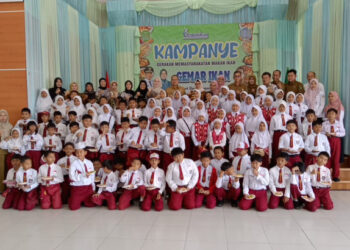 Pj Bupati Hadiri Kampanye Gerakan Makan Ikan