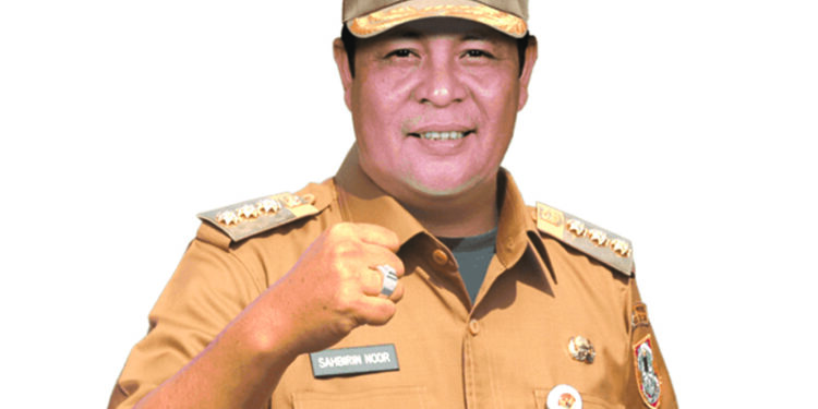 GUBERNUR Kalsel H Sabirin Noor