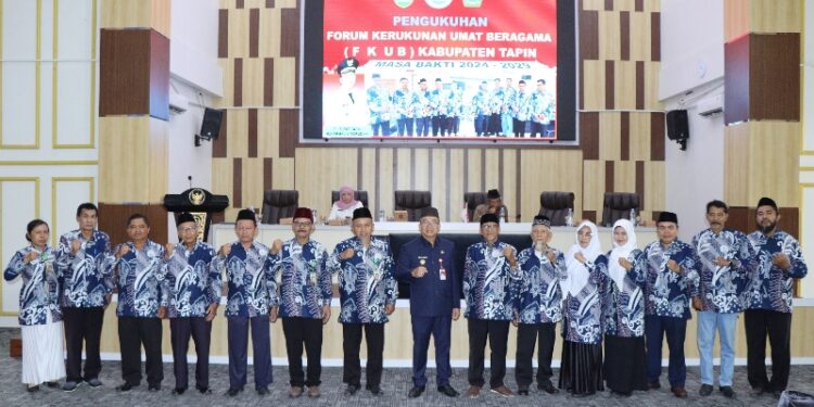 FKUB Kabupaten Tapin Masa Bakti 2024- 2029 Dikukuhkan