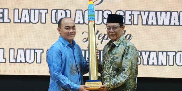 Paman Birin Hadiri Pisah Sambut Danlanal Banjarmasin