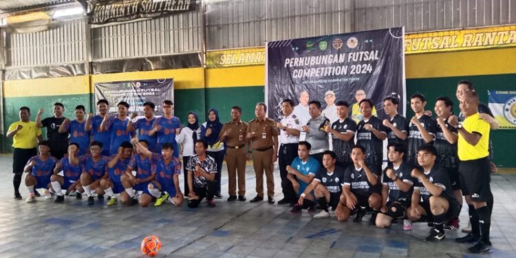 Pj Bupati Buka Perhubungan Futsal Competition 2024