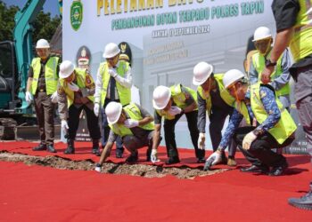 Pj Bupati Hadiri Peletakan Batu Pertama Pembangunan Rutan Terpadu