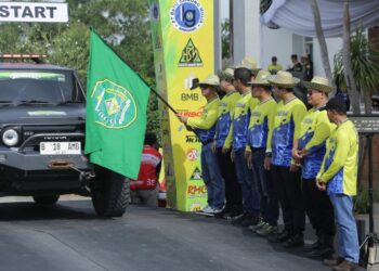 Pj Bupati Buka Kejurnas Rally Seri 3