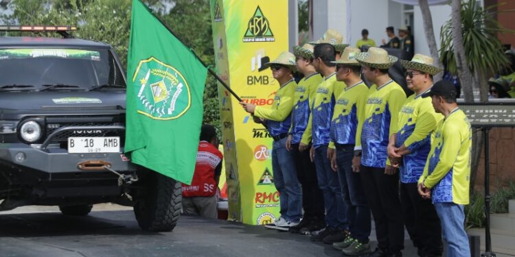 Pj Bupati Buka Kejurnas Rally Seri 3