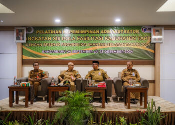 Sekda Tapin Bukan Pelatihan Administrator Angkatan XIII