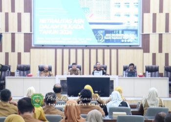 Pj Bupati Pimpin Rakor Bersama Jajaran
