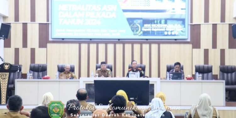 Pj Bupati Pimpin Rakor Bersama Jajaran