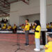 KETUA Asosiasi PSSI Kabupaten Tapin Drs Rahmadi saat membuka Turnamen Sepakbola BRE Cup 2024.