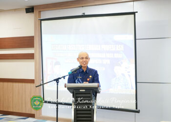 Sekretaris Daerah Kabupaten Tapin Dr H Sufiansyah MAP.