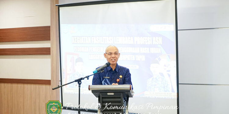 Sekretaris Daerah Kabupaten Tapin Dr H Sufiansyah MAP.