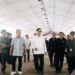 Gubernur Kalimantan Selatan, H Muhidin ketika meninjau persiapan pelaksanaan puncak peringatan Hari Pers Nasional (HPN) tahun 2025 di Banjarbaru.