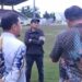 Wakil Gubernur Kalimantan Selatan, H Hasnuryadi Sulaiman saat meninjau Stadion 17 Mei Banjarmasin