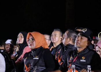 Sekdaprov Kalimantan Selatan, HM Syarifuddin saat menghadiri pembukaan Festival Olahraga Masyarakat Nasional (FORNAS) VIII Tahun 2025 berlangsung di Kantor Gubernur NTB, Mataram