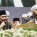 Wakil Gubernur (Wagub) Kalimantan Selatan, H Hasnuryadi Sulaiman saat menghadiri HSU Bershalawat bersama Habib Syech bin Abdul Qadir Assegaf di Amuntai