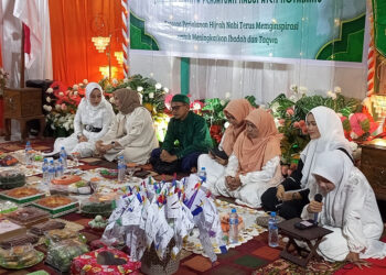 SUASANA acara Maulid Nabi Muhammad SAW 1447 H yang di gelar DWP Kotabaru, Senin (8/9).