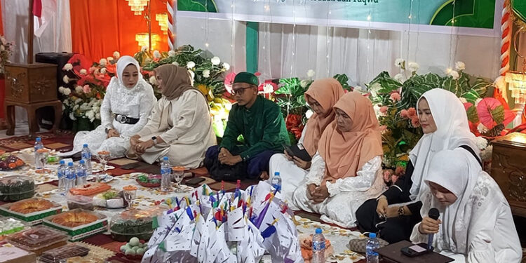 SUASANA acara Maulid Nabi Muhammad SAW 1447 H yang di gelar DWP Kotabaru, Senin (8/9).