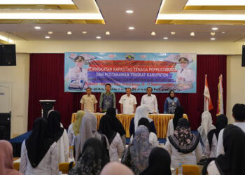 SUASANA bimtek di Ballroom Hotel Grand Surya Kotabaru, Rabu (10/9).