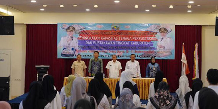 SUASANA bimtek di Ballroom Hotel Grand Surya Kotabaru, Rabu (10/9).