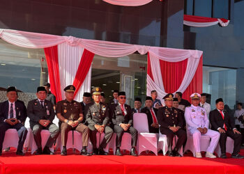 SUASANA upacara Peringatan Hari Kesaktian Pancasila, Rabu (1/10) pukul 08.00 Wita.
