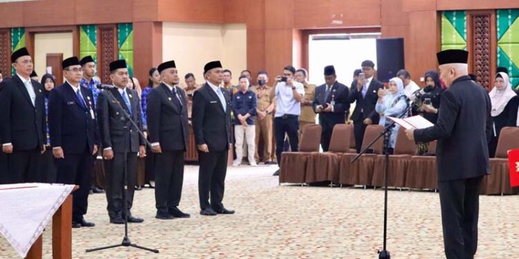 Lima Pejabat Kabupaten/Kota Promosi di Provinsi Kalsel