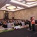 GUBERNUR Kalimantan Selatan H Muhidin menyampaikan arahan sekaligus membuka High Level Meeting Tim Pengendalian Inflasi Daerah (HLM TPID) Provinsi Kalimantan Selatan tahun 2025, di Hotel Sheraton Surabaya.