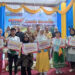 Kadispersip Kabupaten Kotabaru Ir Kamarudin berfoto bersama para pemenang Lomba Bercerita.