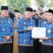 GUBERNUR Kalimantan Selatan H Muhidin menyerahkan SK PPPK Paruh Waktu secara simbolis dan disaksikan Kepala Badan Kepegawaian Negara (BKN), Prof Zudan Arif Fakrulloh.