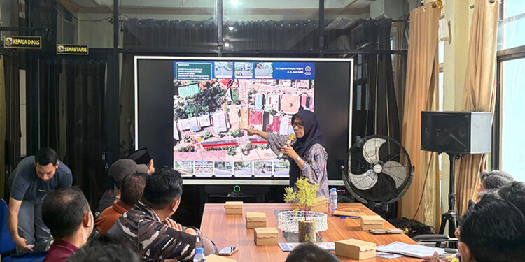 DISKOPERINDAG saat pemantapan pelaksanaan UMKM Ramadan Fest 2026, Jumat (6/2).