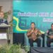 Sekdaprov Kalimantan Selatan, HM Syarifuddin saat menyampaikan sambutan dan membuka sosialisasi Regional Investor Relations Unit (RIRU) tahun 2026