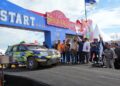 Gubernur Kalimantan Selatan, H Muhidin buka Banua Rally 2026 seri pembuka Putaran 1 dan 2 Kejuaraan Nasional (Kejurnas) Rally Indonesia, di kawasan Food Village Citra Mitra City, Palam, Banjarbaru