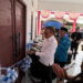 WABUP Kotabaru Syairi Mukhlis saat meresmikan Kantor Desa Bungkukan.