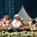BUPATI Kotabaru H Muhammad Rusli saat menghadiri Haul H Andi Arsyad Petta Tahang bin La Conding Petta Tappu di Masjid Agung Al-Falah, Kabupaten Tanbu.
