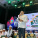 WABUP Kotabaru Syairi Mukhlis saat membuka kegiatan tabligh akbar di Siring Laut, Jumat (5/6) malam.