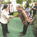 Sekdaprov Kalimantan Selatan, HM Syarifuddin saat menyambut kunjungan kerja spesifik Ketua Komisi IV DPR RI, Hj Siti Hediati Soeharto atau Titiek Soeharto di VIP Room Pemprov Kalsel, di Banjarbaru