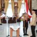KETUA Kwartir Nasional (Kwarnas) Gerakan Pramuka, Komjen Pol (Purn) Budi Waseso (Buwas) ketika melantik Gubernur Kalimantan Selatan, H Muhidin sebagai Ketua Majelis Pembimbing Daerah (Mabida) Gerakan Pramuka Kalsel bersama anggota Mabida lainnya.
