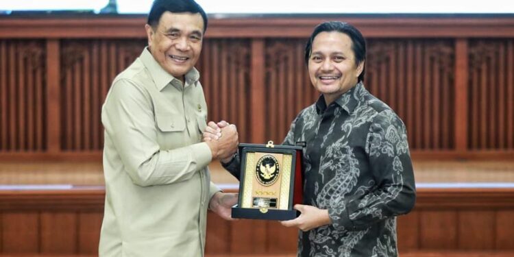 Wagub Dampingi Menko Polkam Silaturahmi Bersama Forkopimda Kalsel