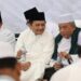 Wakil Gubernur (Wagub) Kalimantan Selatan, H Hasnuryadi Sulaiman terlihat hadir bersama Menteri Agama, KH Nasaruddin Umar dan sejumlah ulama untuk mengikuti tausiyah Menag, di ruang Induk Masjid Raya Sabilal Muhtadin Banjarmasin