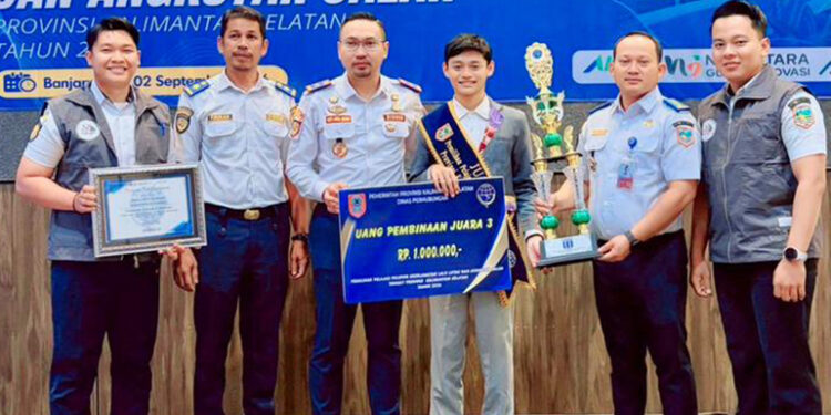 Ralphe Julio Juara III Pelajar Pelopor Keselamatan LLAJ