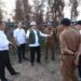 Gubernur Kalimantan Selatan, H Muhidin saat memberi arahan terkait pemadaman kebakaran hutan dan lahan (Karhutla) di kawasan lahan gambut