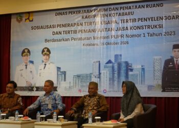 Kotabaru Tingkatkan Kapasitas Kelembagaan Jasa Konstruksi