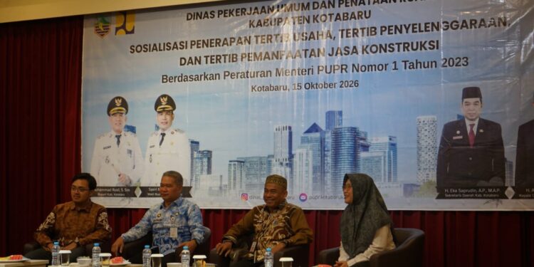 Kotabaru Tingkatkan Kapasitas Kelembagaan Jasa Konstruksi