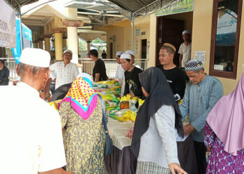 Masjid Jami Baitul Abror Gelar Program Bapok Murah